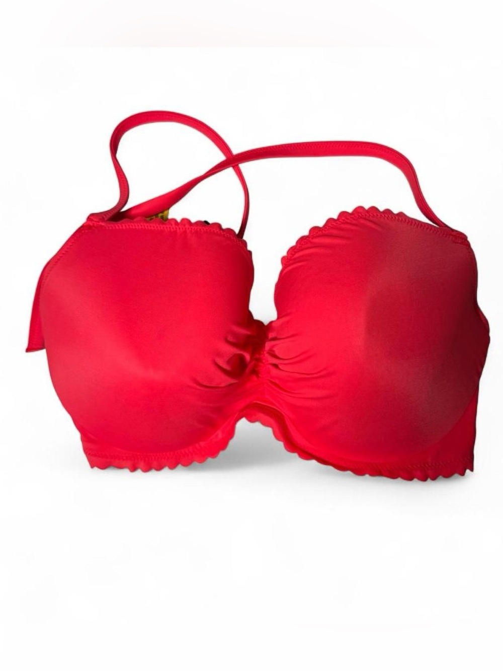 36DDD Halter Bikini Top Pink